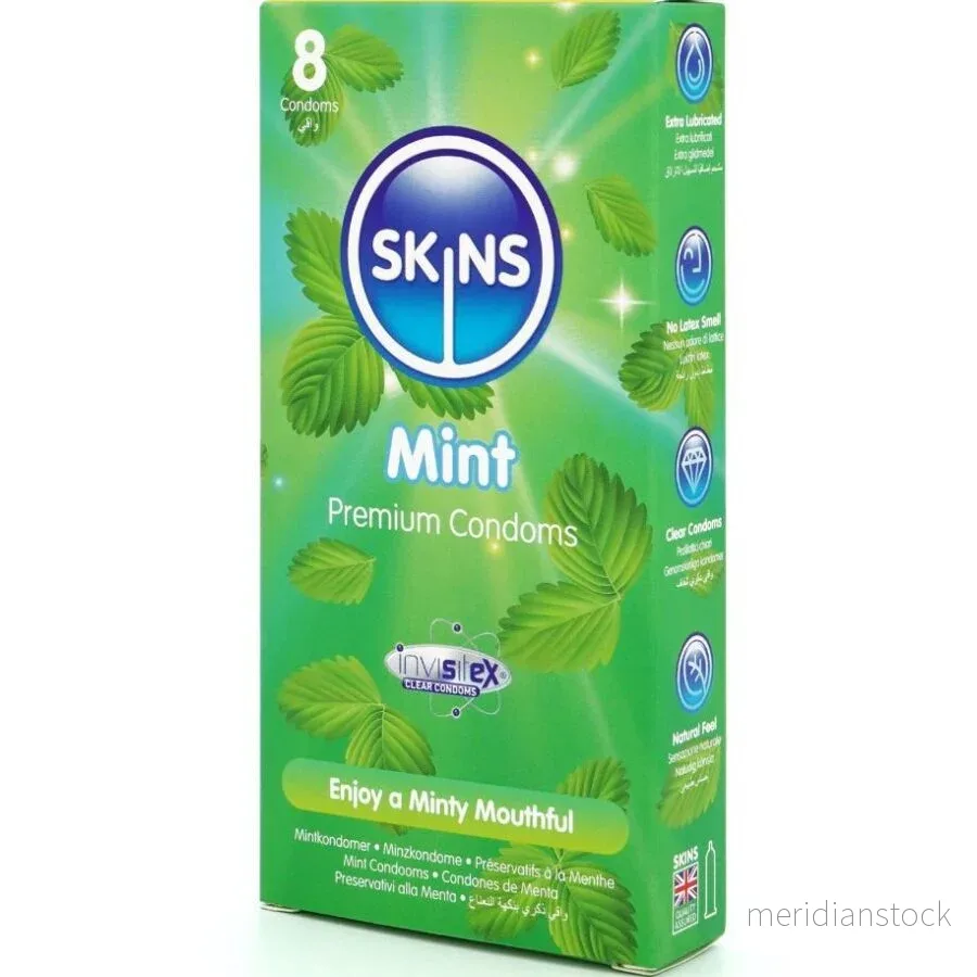 SKINS - MINT PREMIUM CONDOMS PACK 8 - Bild 2
