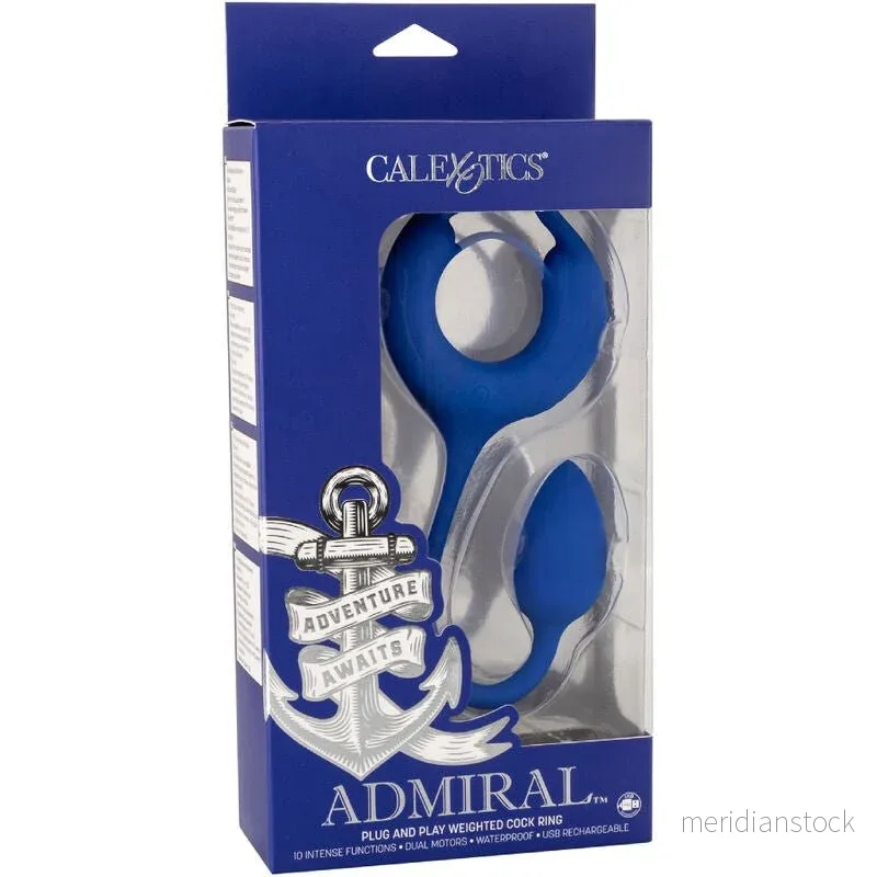 CALEXOTICS - ADMIRAL WEIGHTED COCK RING BLUE - Bild 2