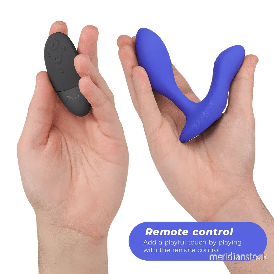 WE-VIBE - VECTOR+ BLUE PROSTATE MASSAGER - Bild 2
