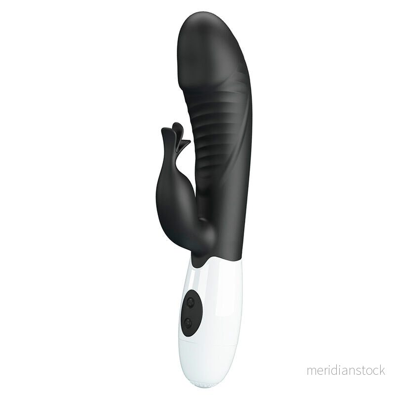 PRETTY LOVE - RASMUSSEN 30 FUNCTION RABBIT VIBRATOR BLACK