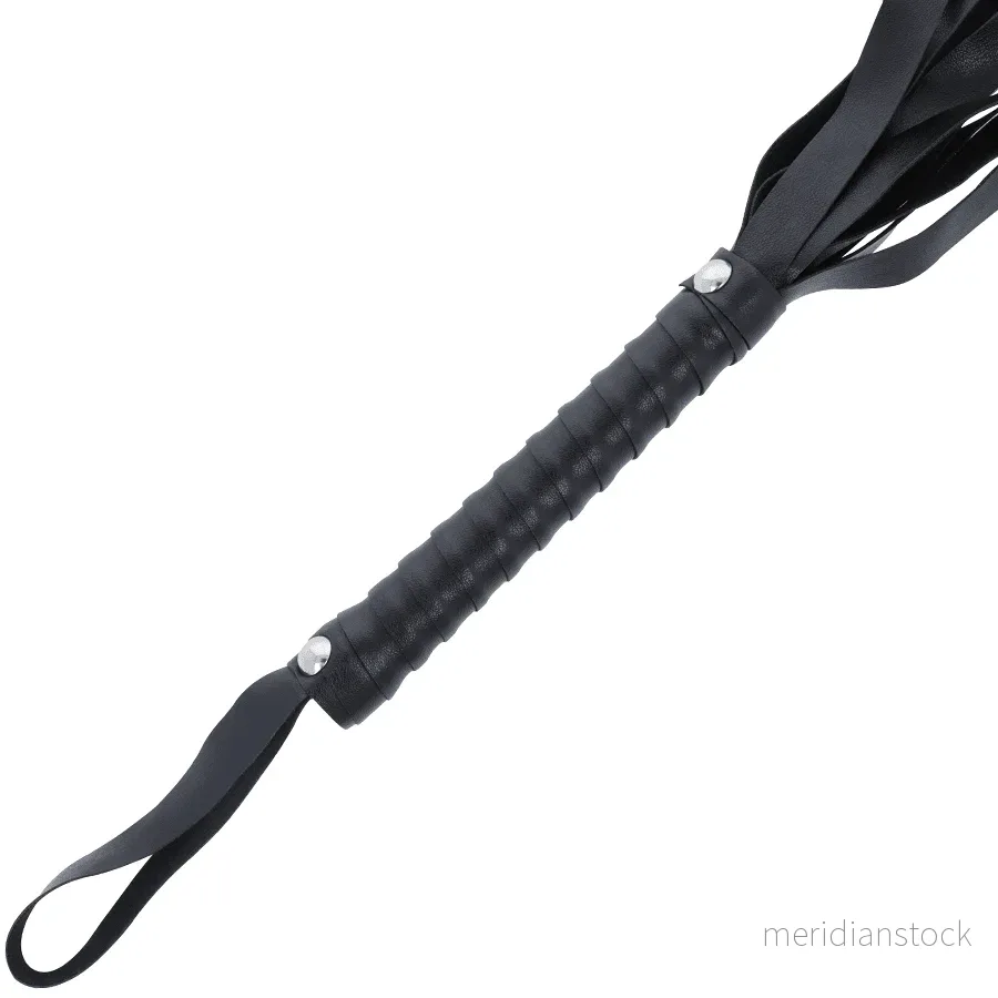 DARKNESS - BLACK BONDAGE WHIP 51 CM - Bild 2