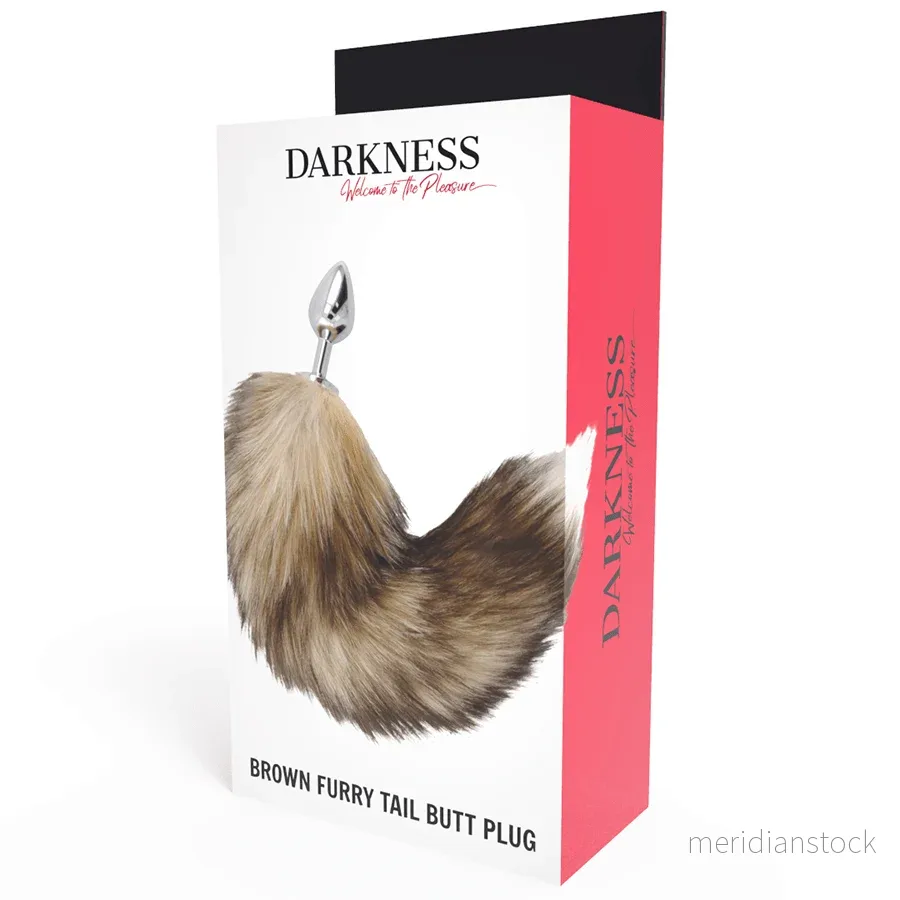 DARKNESS - TAIL BUTT PLUG SILVER - Bild 3