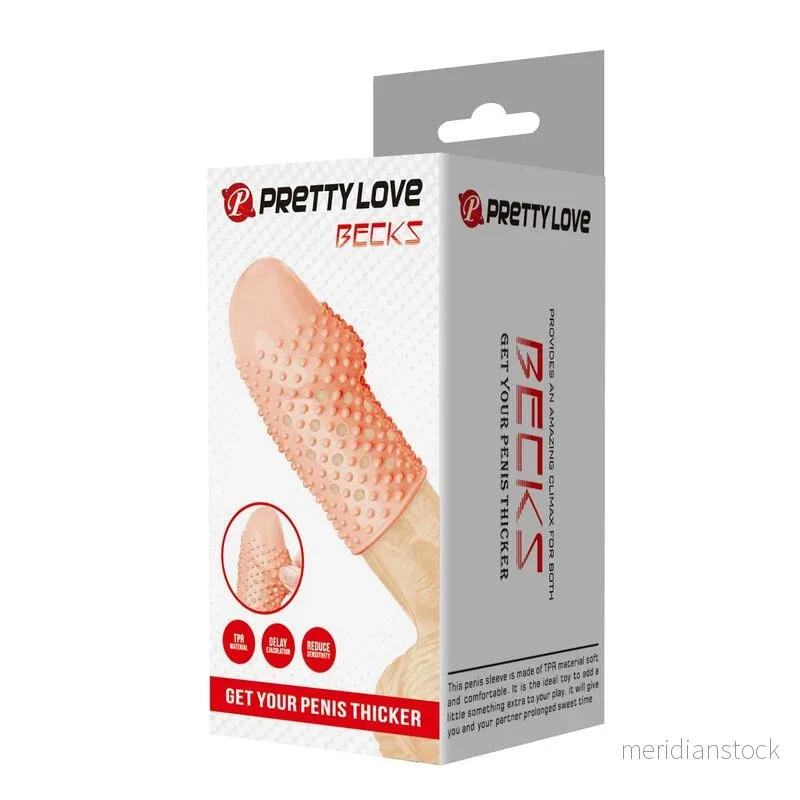 PRETTY LOVE - GEEK'S PENIS SLEEVE GET YOUR PENIS THICKER NATURAL COLOR - Bild 3
