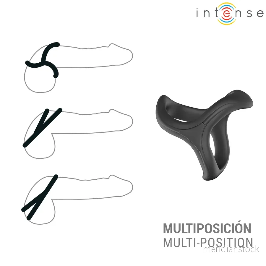 INTENSE - ALFIE ADJUSTABLE TRIPLE PENIS RING MODEL 6 - Bild 3