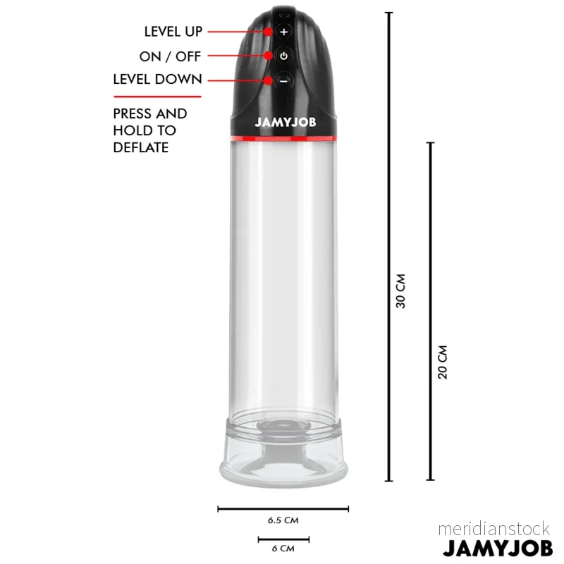 JAMYJOB - XPAND AUTOMATIC PUMP 3 LEVELS OF STIMULATING WAVES GREY - Bild 2