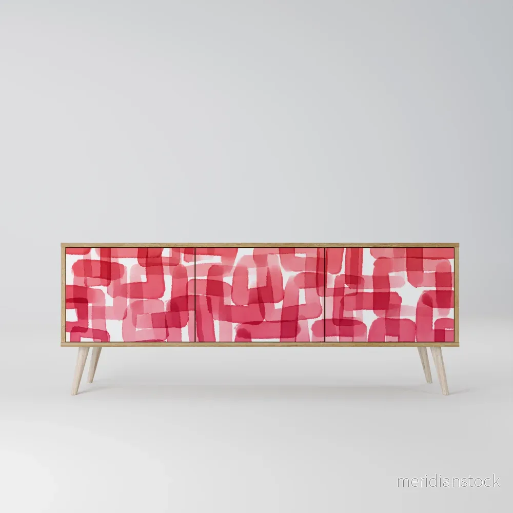 KALEIDOSCOPIC CUBISM TV-bänk med 3 dörrar - Bild 2