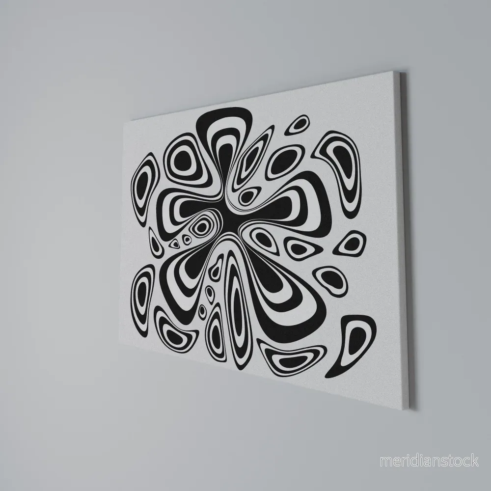 HIPNOTIZING BLOT Horizontal Canvas Print - Bild 3