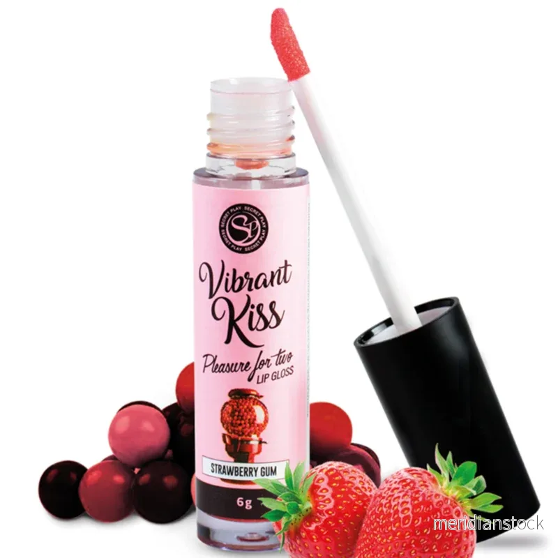 SECRETPLAY - LIP GLOSS VIBRANT KISS STRAWBERRY GUM - Bild 2