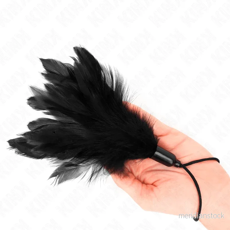 KINK - TICKLE FEATHERS WITH ROPE HANDLE PLASTIC BASE 15 CM - Bild 2