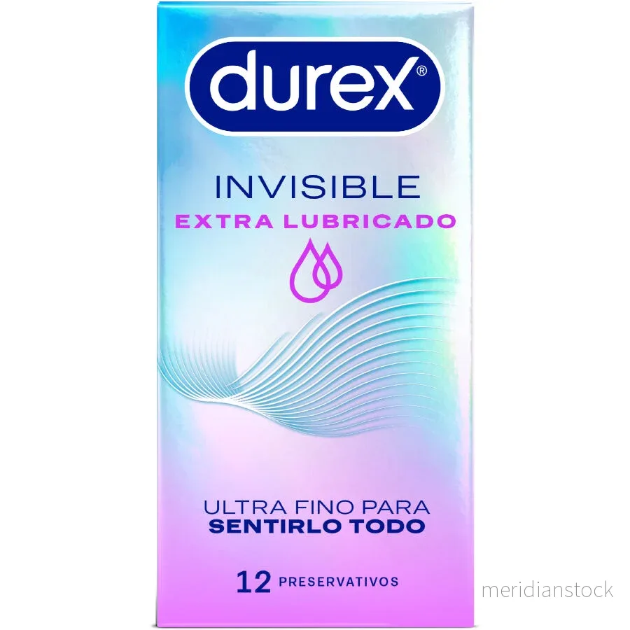 DUREX - EXTRA LUBRICATED INVISIBLE CONDOMS 12 UNITS - Bild 3