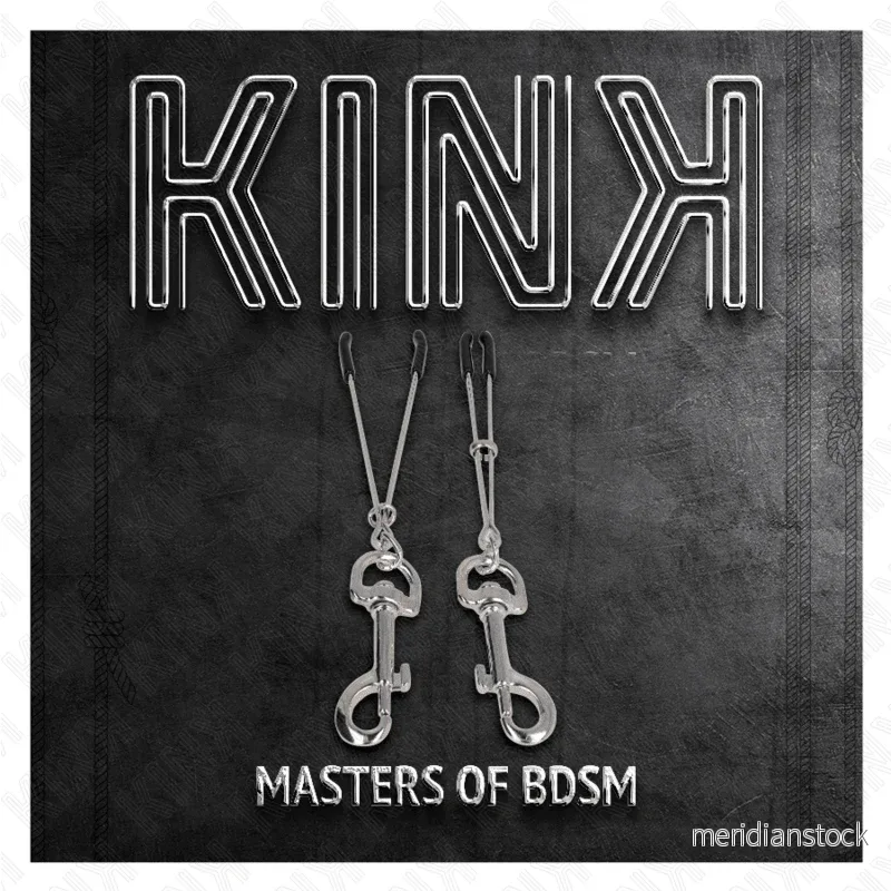 KINK - THIN HOOK NIPPLE CLAMP SILVER 7 CM - Bild 3