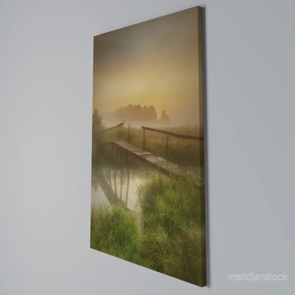 DREAMY HAZE Vertical Canvas Print - Bild 3