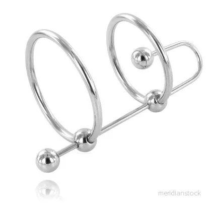 METAL HARD - EXTREME RING WITH URETHRAL STOP - Bild 2