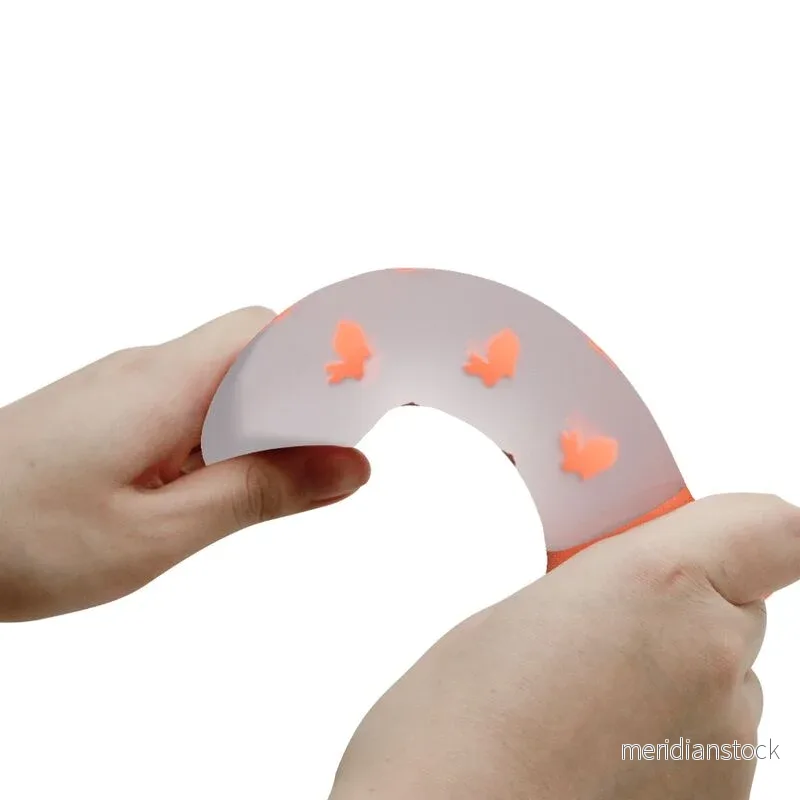 PRETTY LOVE - MAGICAL NIGHTFALL DILDO WITHOUT VIBRATION LUMINOUS ORANGE - Bild 2