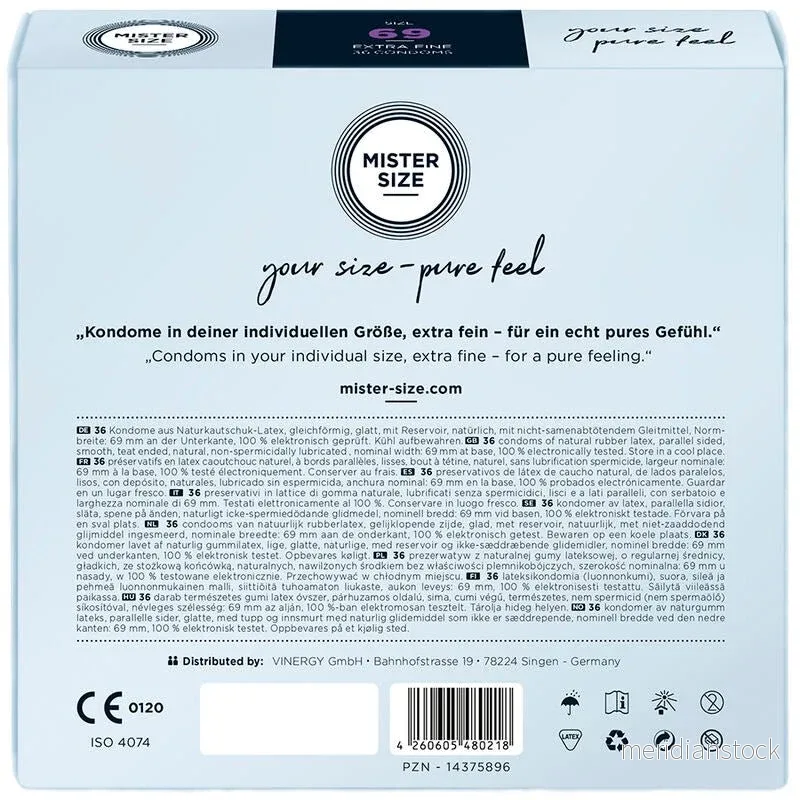 MISTER SIZE - CONDOMS SIZE XXXL 69 MM (36 UNITS) - Bild 2