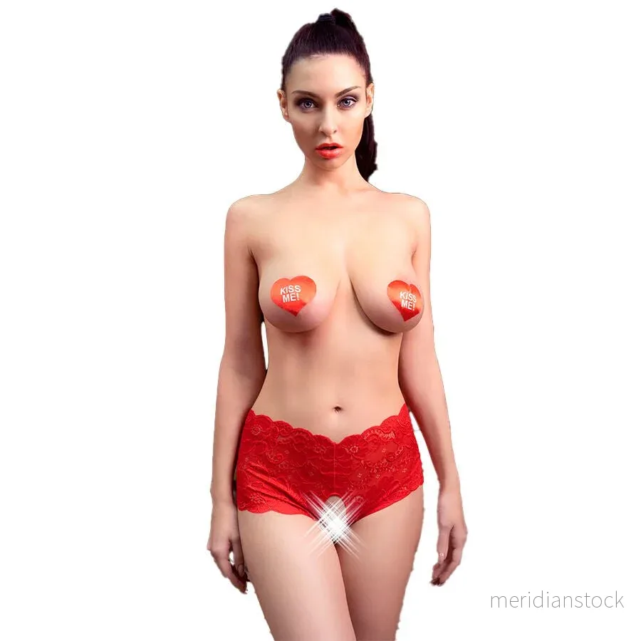 CHILIROSE – CR 4641 PANTIES CROTCHLESS RED L/XL CHILIROSE – CR 4641 PANTIES CROTCHLESS RED L/XL