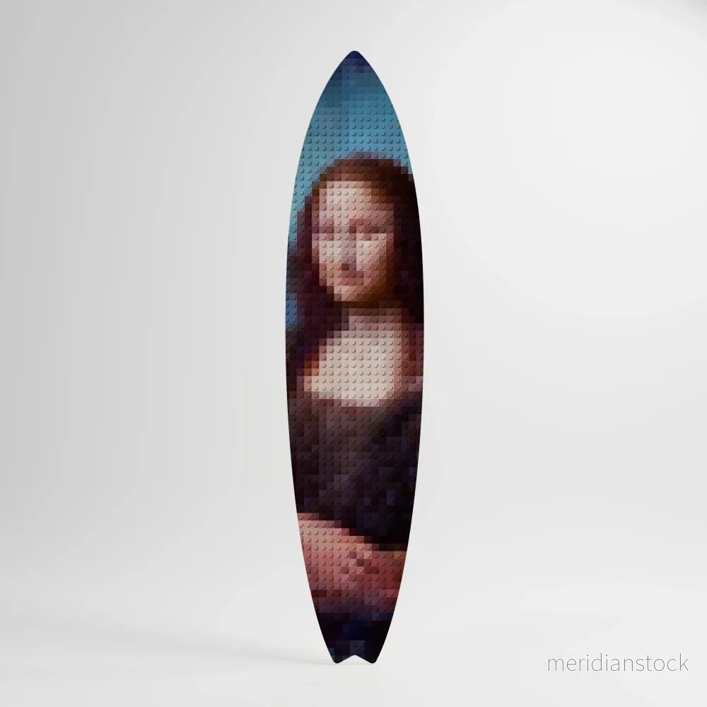 CONSTRUCTIVE ART Dekorativ Surfbräda CONSTRUCTIVE ART Dekorativ Surfbräda