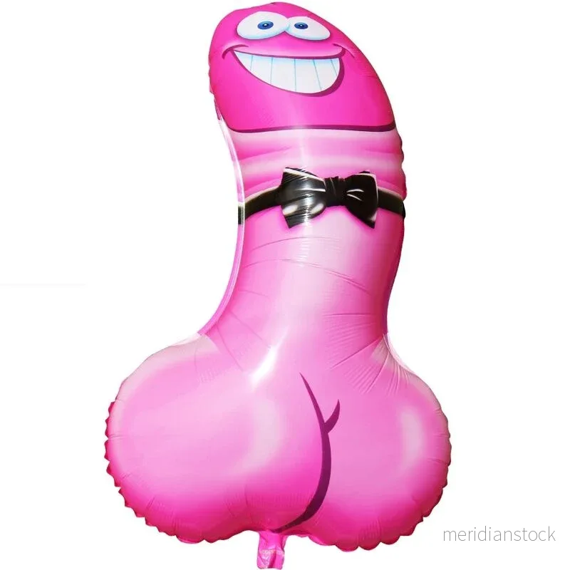DIABLO PICANTE - PENIS SHAPED PARTY BALLOON PINK - Bild 2