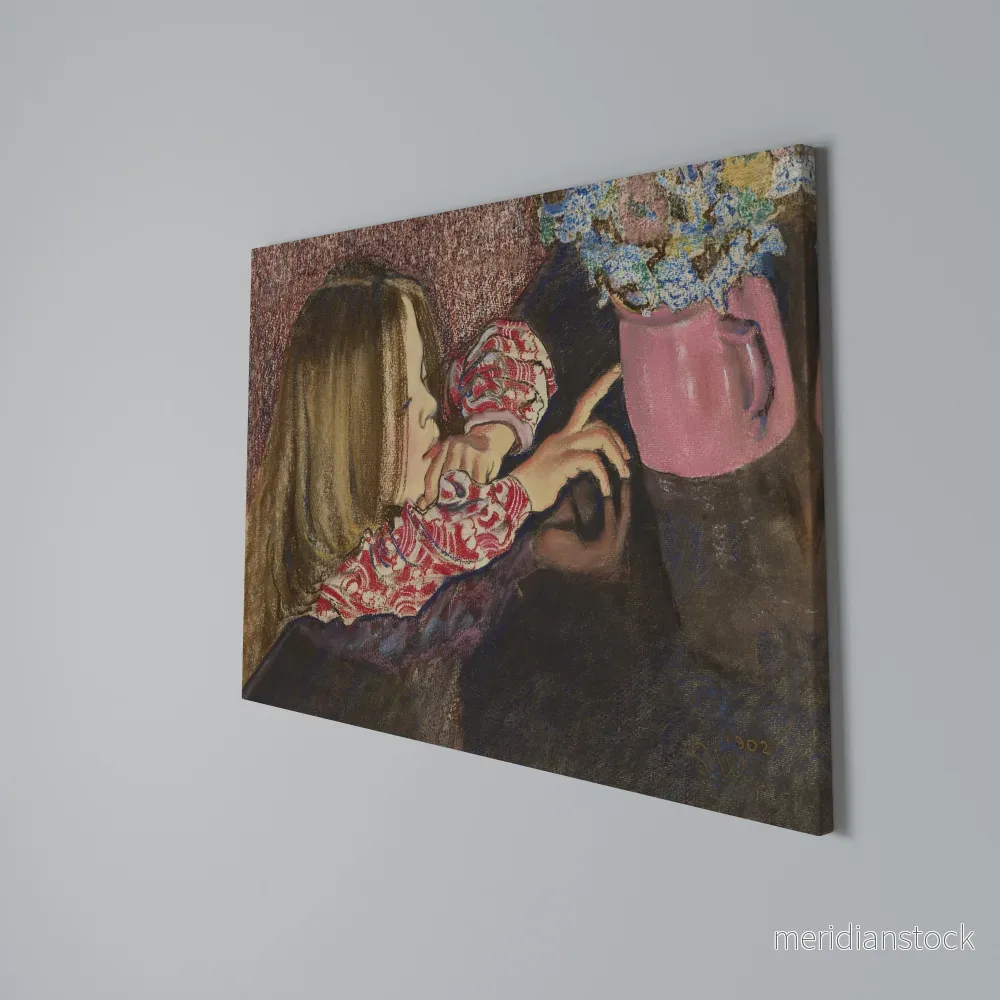 CHILDLIKE WONDER Horizontal Canvas Print - Bild 3