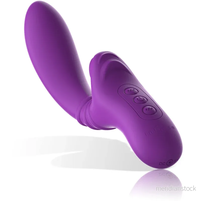 INTENSE - HARRY FLEXIBLE VIBRATOR WITH PURPLE TONGUE - Bild 2