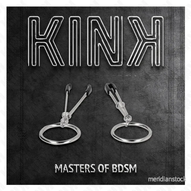 KINK - THIN NIPPLE CLAMPS WITH O-RING 7 CM