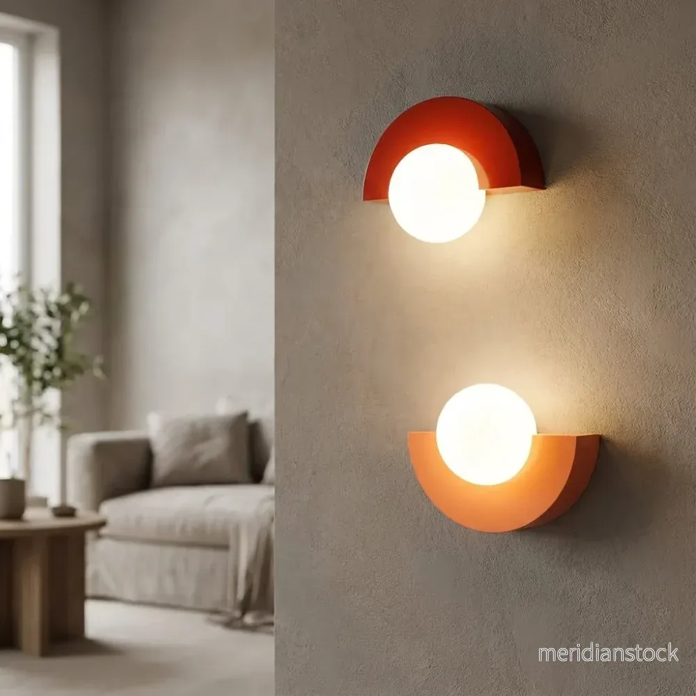 Halvrund vägglampa – Haloform Halvrund vägglampa – Haloform