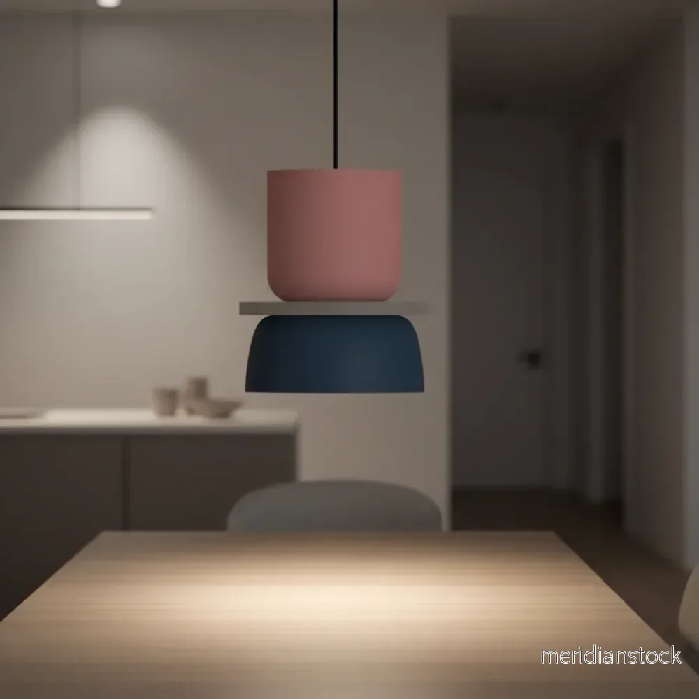 Modern LED-hänglampa i metall – Glowmora