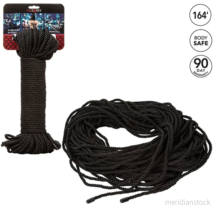 CALEXOTICS - SCANDAL BLACK BDSM ROPE 50 M - Bild 3