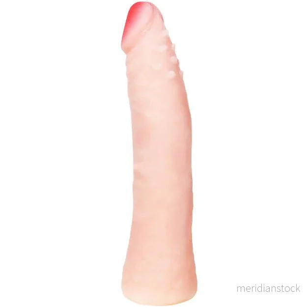 BAILE - REALISTIC SKIN TOUCH SILICONE DILDO 19 CM RANDOM BOX COLOR