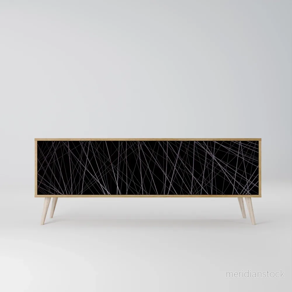 SHIMMER SPIDERGRAM TV-bänk med 3 dörrar - Bild 2