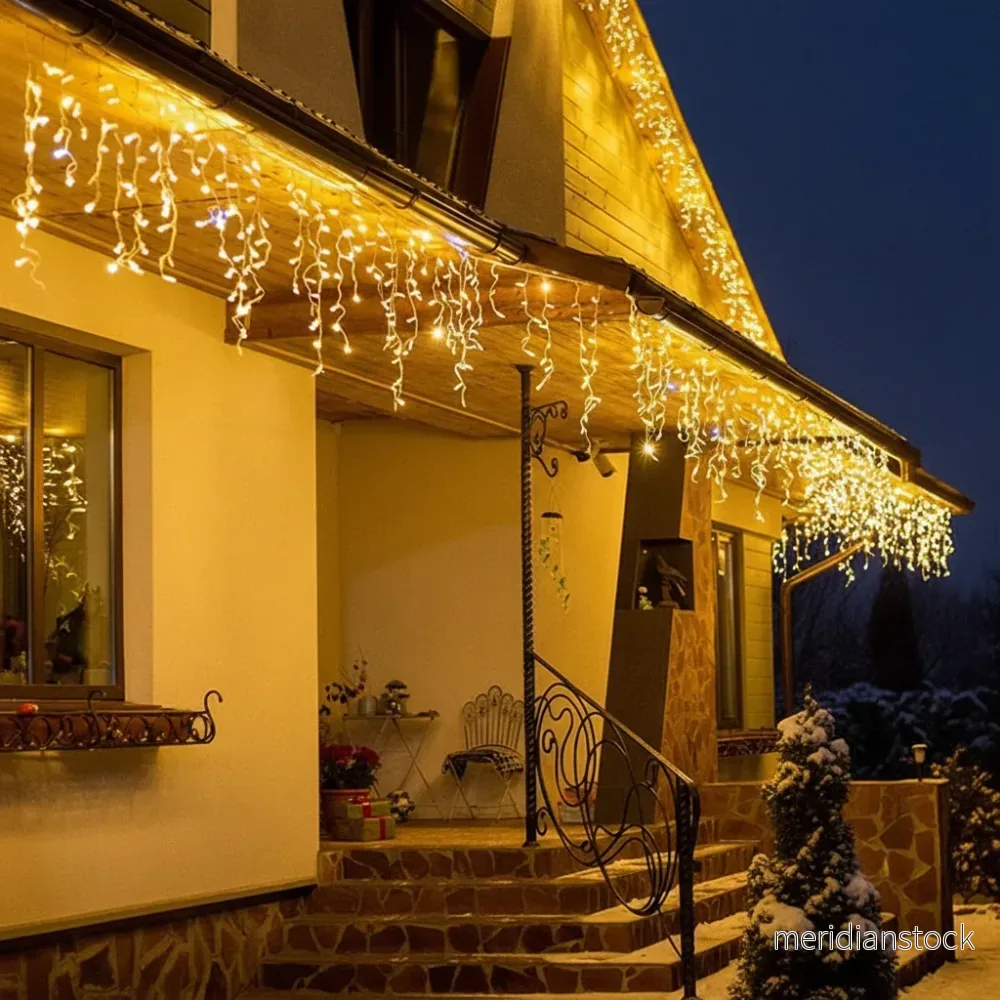 LED Iskristaller Ljusserie Utomhus - IceLumin