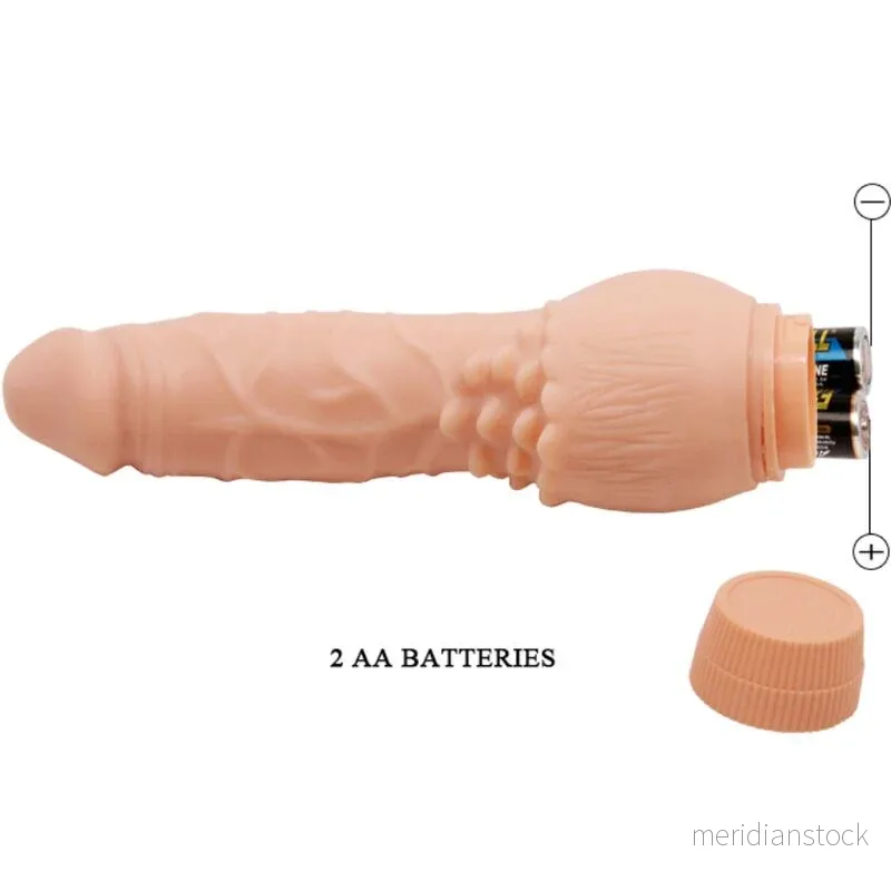 BAILE - BARBARA REALISTIC VIBRATOR 19.5 CM FLESH - Bild 3