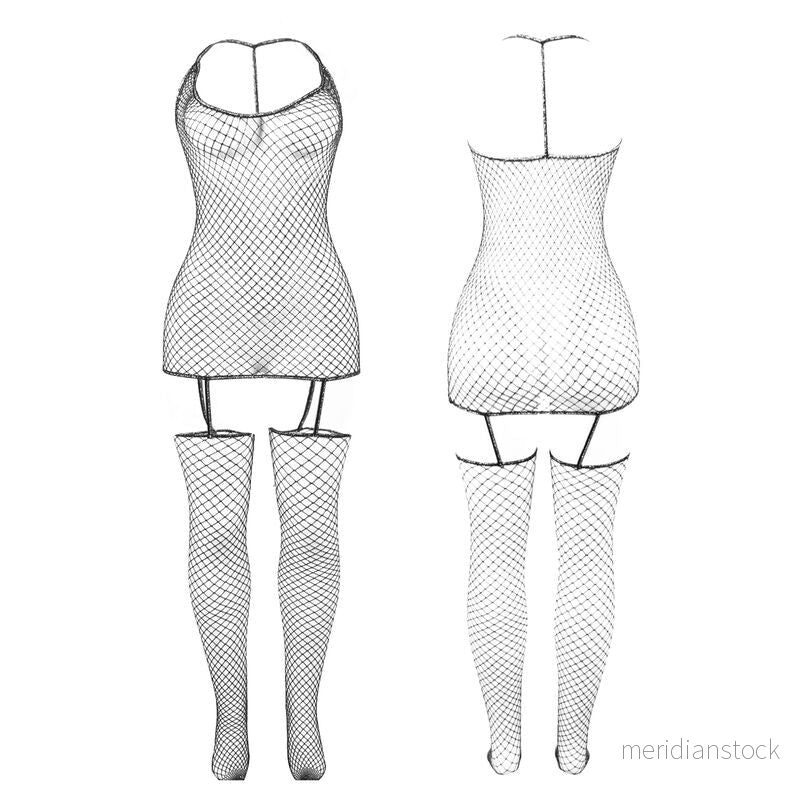 SUBBLIME - 951955 SHINY FISHNET BODYSTOCKING ONE SIZE - Bild 2