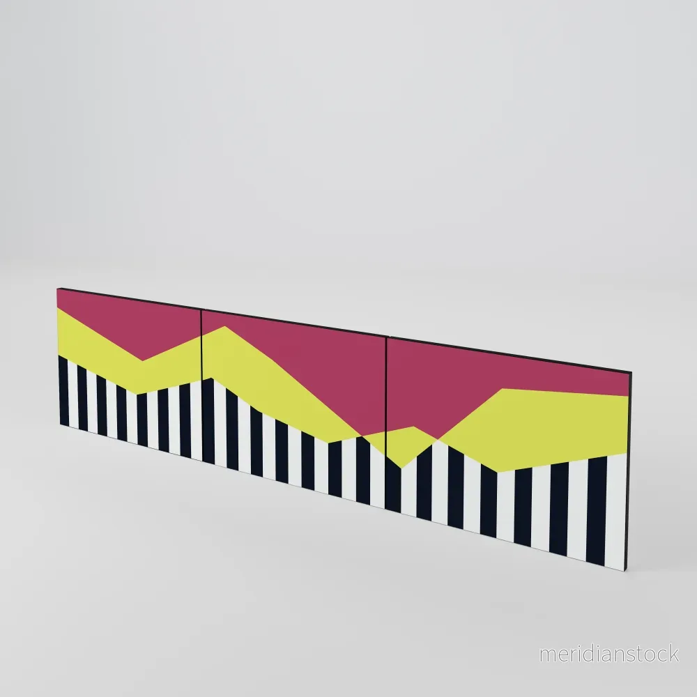 PIANO FANTASY Luckset med 3 dörrar till TV-bänk - Bild 2