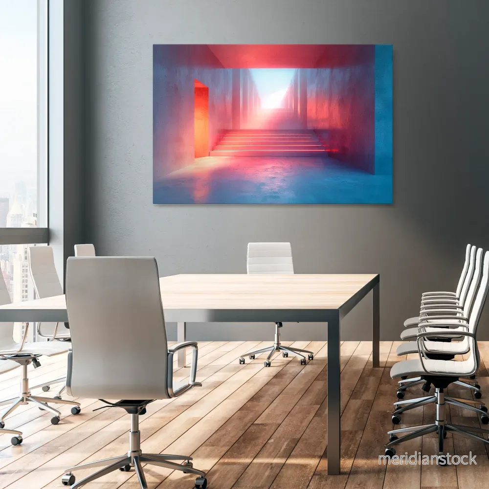 BRIGHT DIRECTION Horizontal Canvas Print - Bild 2