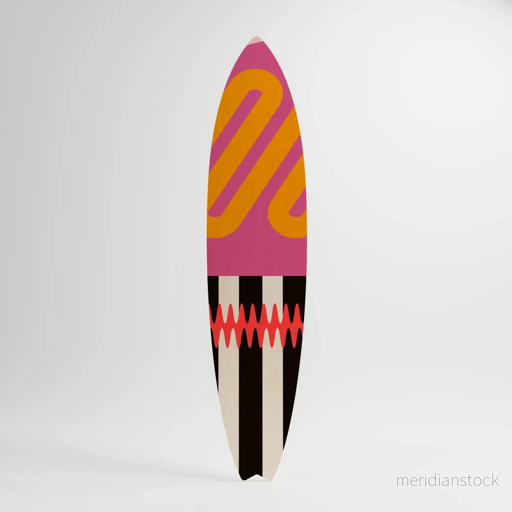 VIVID ART Dekorativ Surfbräda