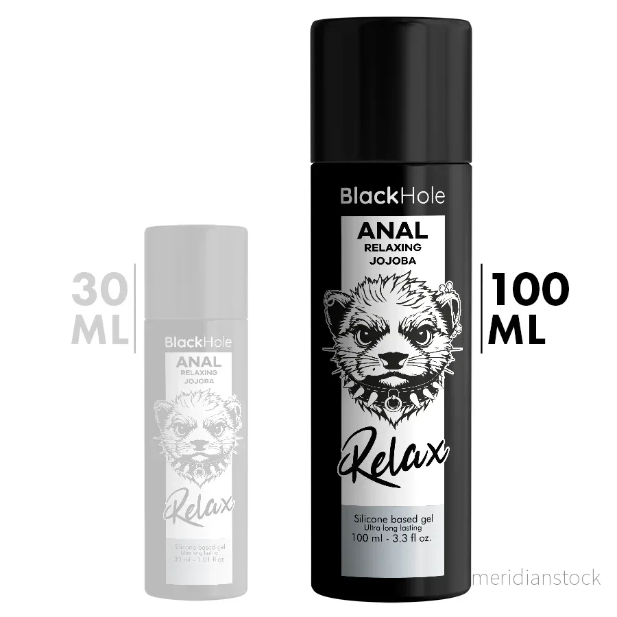 BLACK HOLE - ANAL RELAXING JOJOBA RELAX SILICONE BASE 100 ML - Bild 2
