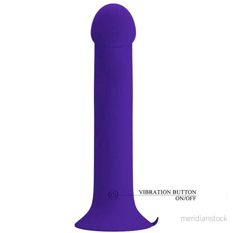 PRETTY LOVE - MURRAY YOUTH VIBRATING DILDO & RECHARGEABLE VIOLET - Bild 3
