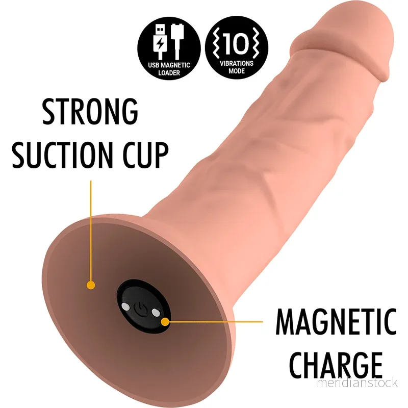 MYTHOLOGY - ASHER ORIGINAL DILDO M - VIBRATOR COMPATIBLE WITH WATCHME WIRELESS TECHNOLOGY - Bild 2