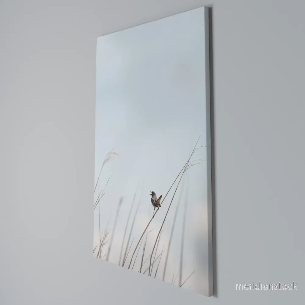 NATURE'S CHORUS Vertical Canvas Print - Bild 3