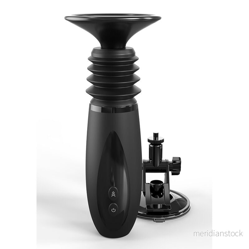 FETISH FANTASY SERIES - BODY DOCK THRUSTER DILDO CLAMP WITH 7 PUSH MODES BLACK - Bild 2