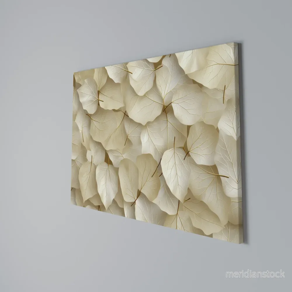 VELLUM LEAF SYMPHONY Horizontal Canvas Print - Bild 3