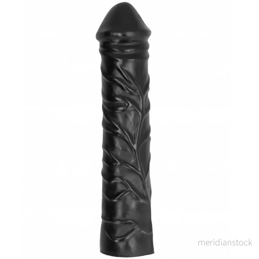 All Black Giant Dildo 32 CM - Ultimate Pleasure Experience for Lovers - Bild 3