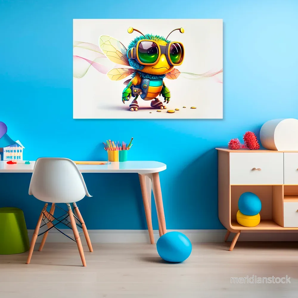 BUZZ BUDDY Horizontal Canvas Print - Bild 2