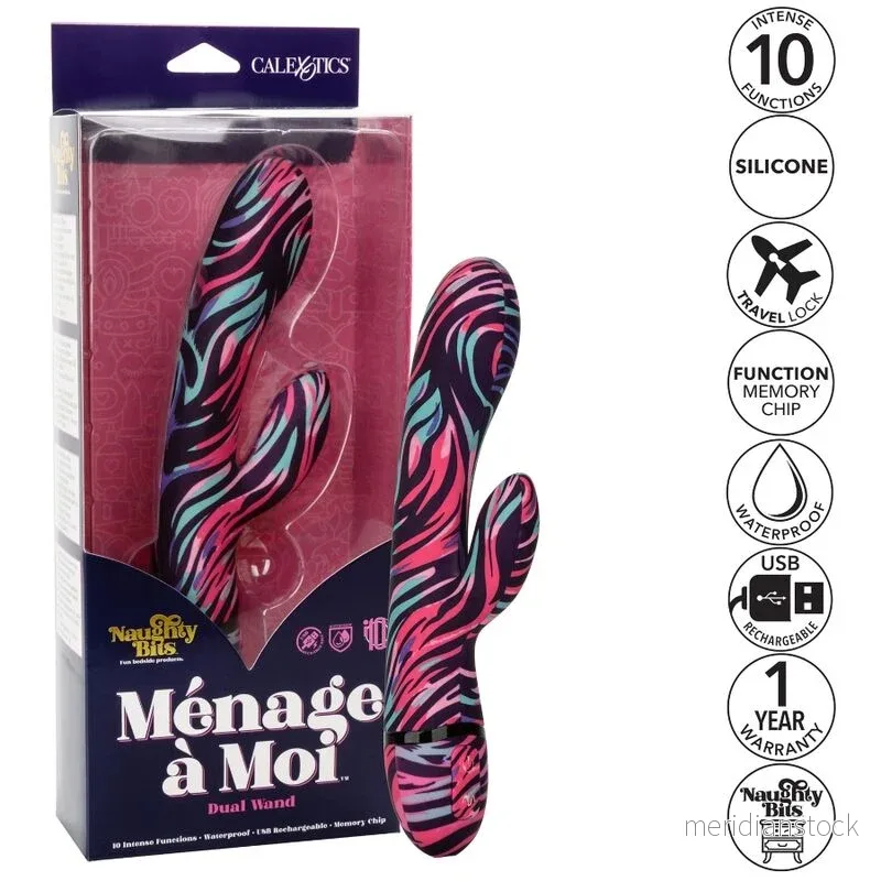 CALEXOTICS - MENAGE A MOI DUAL WAND VIBRATOR - Bild 2