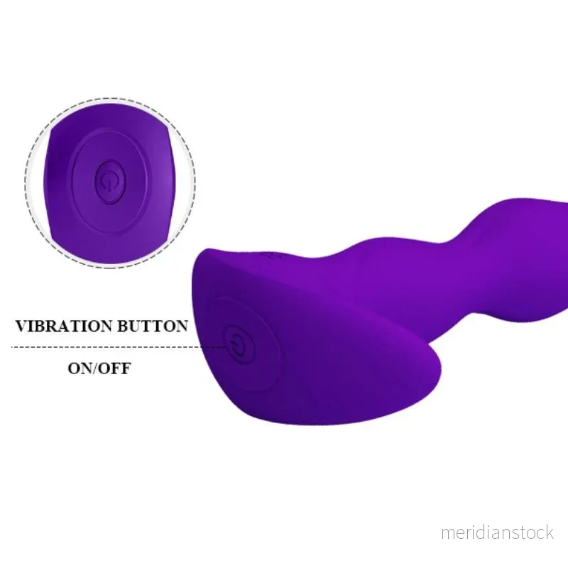 PRETTY LOVE - ANAL MASSAGER 12 LILAC VIBRATION MODES - Bild 3