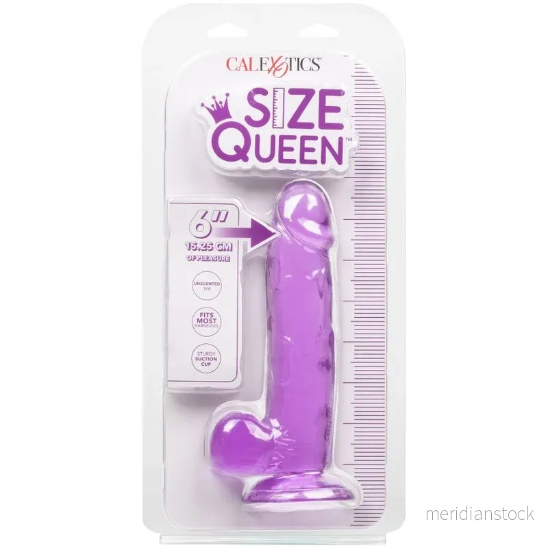CALEXOTICS - SIZE QUEEN DILDO PURPLE 15.3 CM - Bild 3
