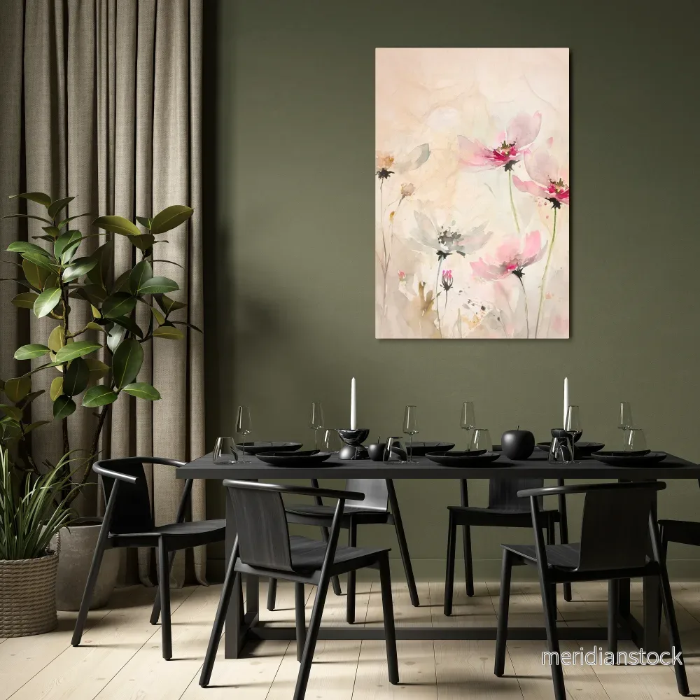 PAINTED LIGHTNESS Vertical Canvas Print PAINTED LIGHTNESS Vertical Canvas Print