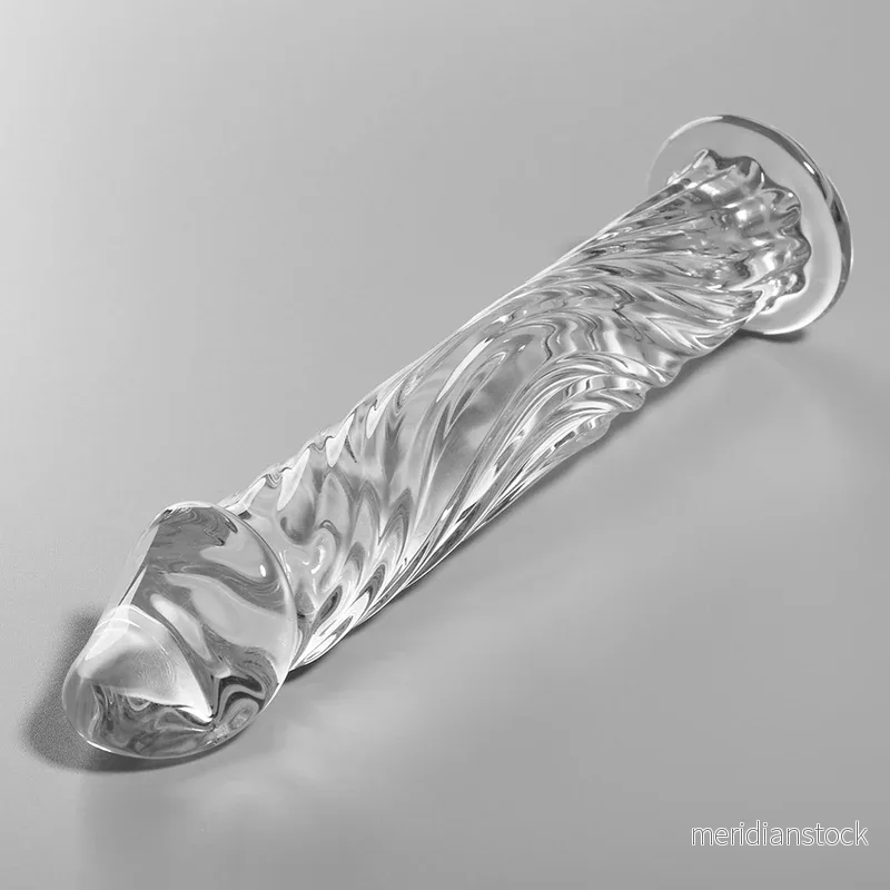 NEBULA SERIES BY IBIZA - MODEL 12 DILDO BOROSILICATE GLASS CLEAR 17 CM -O- 3.5 CM - Bild 3