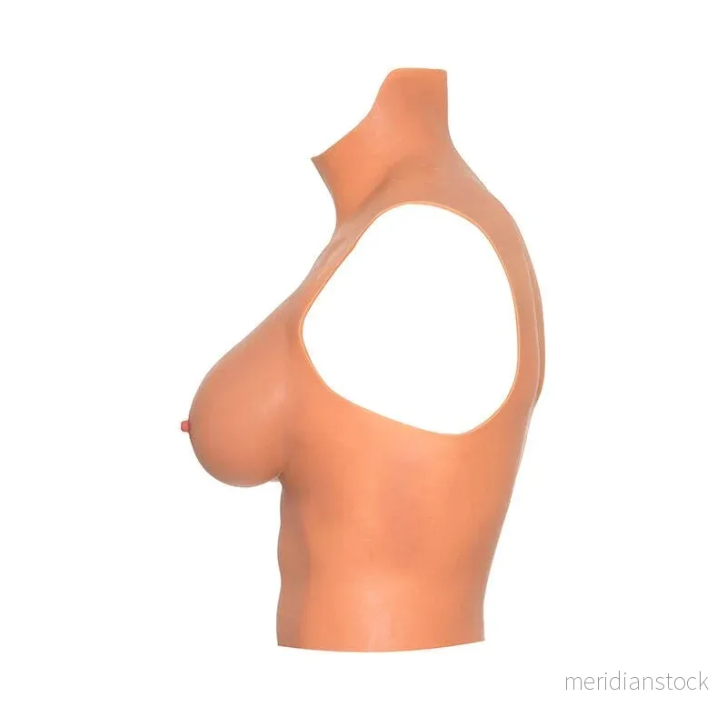 HIDDEN DESIRE - ALTER EGO WEARABLE BREAST SHIRT E-CUP FLESH - Bild 3